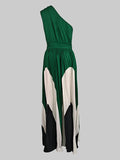One Shoulder Maxi Dress