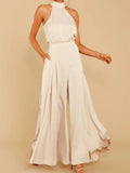 Halter Neck Jumpsuit